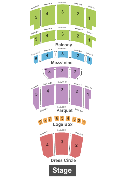 Music Hall At Cleveland Public Auditorium Nutcracker Seating Chart